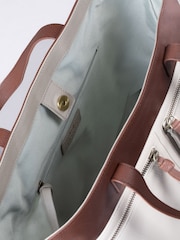 Lakeland Leather Cream Beetham Tote Bag - Image 5 of 6