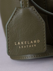Lakeland Leather Green Tarraby Crossbody Bag - Image 5 of 6