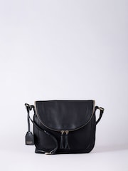 Lakeland Leather Black Tarraby Crossbody Bag - Image 1 of 6