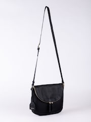 Lakeland Leather Black Tarraby Crossbody Bag - Image 5 of 6