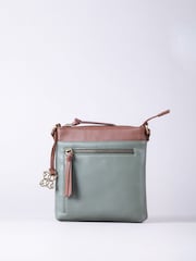Lakeland Leather Green Beetham Small Cross-Body Bag - Image 1 of 6
