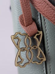 Lakeland Leather Green Beetham Small Cross-Body Bag - Image 3 of 6