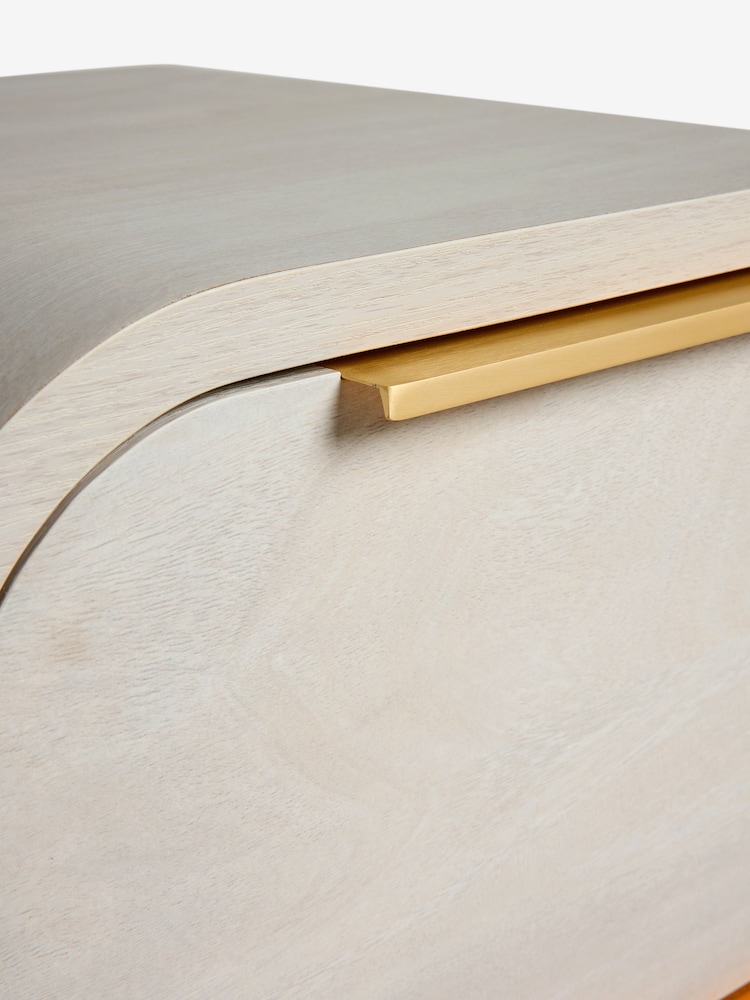 Light Natural Mia Oak Effect 5 Drawer Tall Chest of Drawers - Image 9 of 9 Light Natural Mia Oak Effect 5 Drawer Tall Chest of Drawers - Image 9 of 9