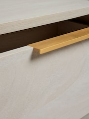 Light Natural Mia Oak Effect Bedside Table - Image 6 of 6