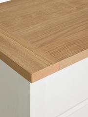 Chalk Malvern Paint Effect 6 Drawer Wide Chest of Drawers - Image 5 of 6