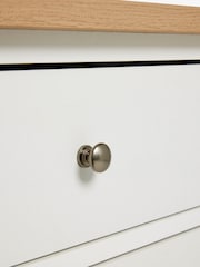 Chalk Malvern Paint Effect 6 Drawer Wide Chest of Drawers - Image 6 of 6