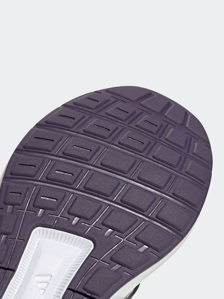 adidas Purple Ultimashow 2.0 Lace Junior Trainers - Image 9 of 9