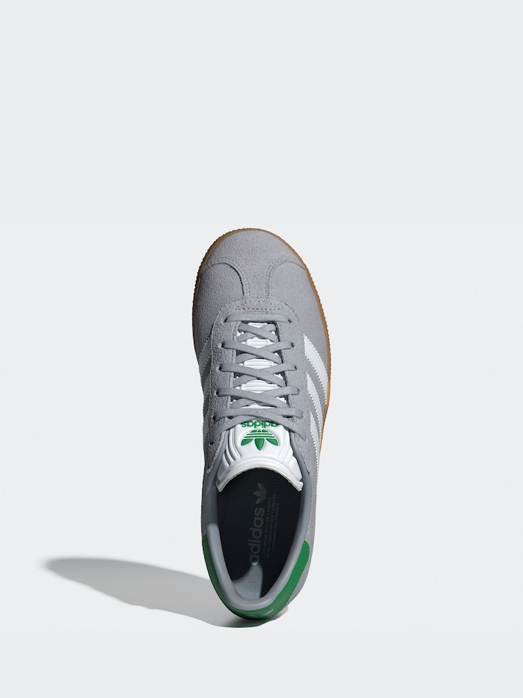 Buy adidas Originals Grey Junior Gazelle Trainers from Next Canada