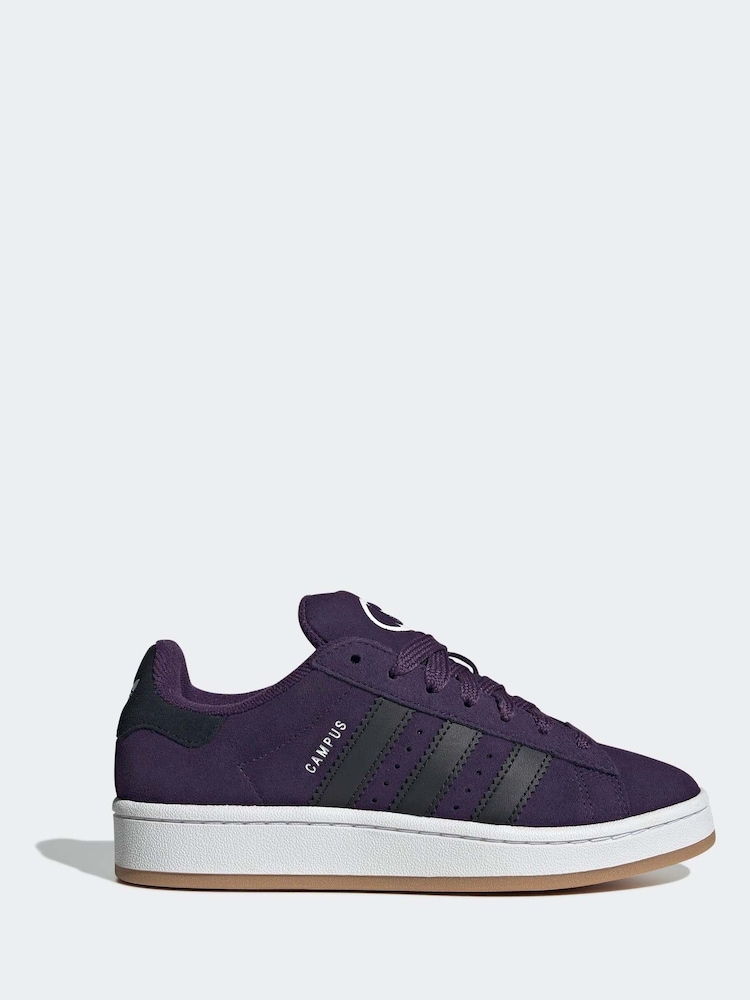 adidas Originals Purple Campus 00s Trainers - Image 1 of 9