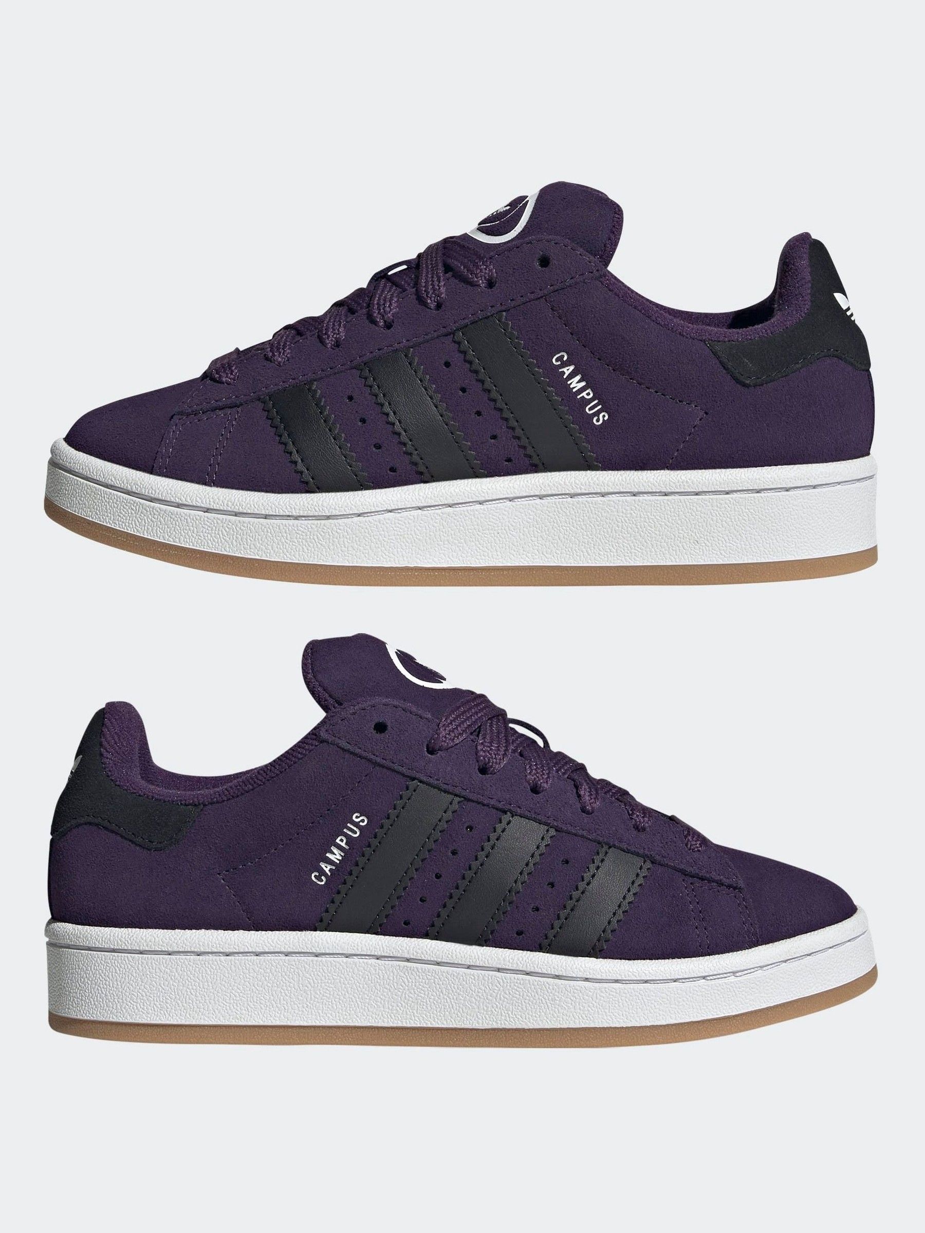 adidas campus purple suede
