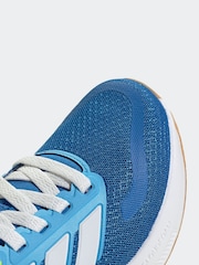 adidas Blue Runfalcon 5 Lace Running Junior Trainers - Image 8 of 9