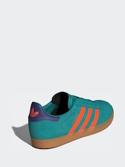 adidas originals Green GAZELLE J - Image 4 of 9