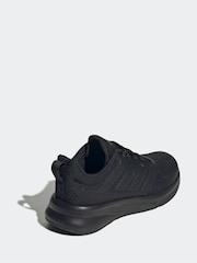 adidas Black FortaRun 4.0 J Trainers - Image 4 of 9
