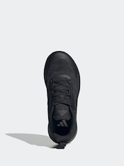 adidas Black FortaRun 4.0 J Trainers - Image 6 of 9