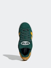 adidas Originals Green Campus 00s Lace Junior Trainers - Image 6 of 9