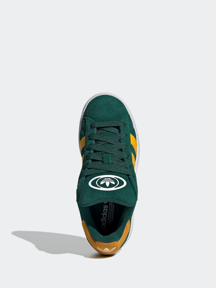 Buy adidas Originals Green/Yellow Campus 00s Lace Junior Trainers from the  Next UK online shop