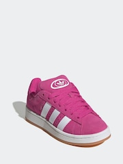 adidas Originals Pink Campus 00s Lace Junior Trainers - Image 3 of 9
