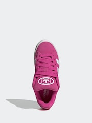 adidas Originals Pink Campus 00s Lace Junior Trainers - Image 6 of 9