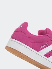 adidas Originals Pink Campus 00s Lace Junior Trainers - Image 9 of 9
