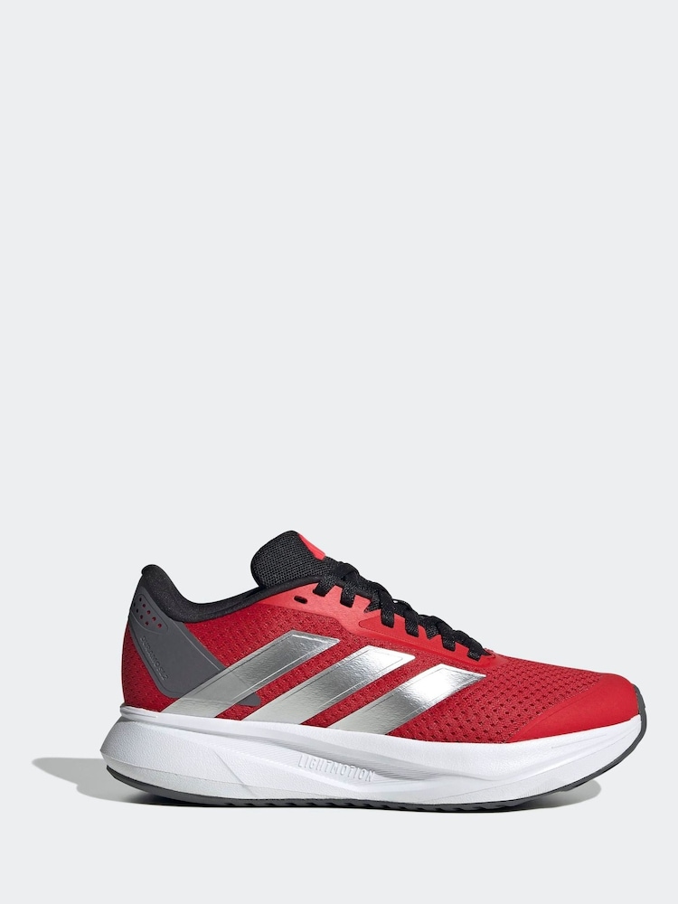 adidas Red Duramo Juniors Running Shoes - Image 1 of 9