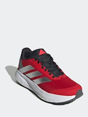 adidas Red Duramo Juniors Running Shoes - Image 3 of 9