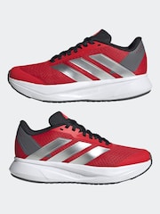 adidas Red Duramo Juniors Running Shoes - Image 5 of 9