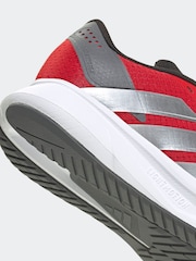 adidas Red Duramo Juniors Running Shoes - Image 8 of 9