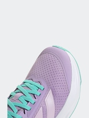 adidas Purple Duramo SL Lace Running Junior Trainers - Image 8 of 9