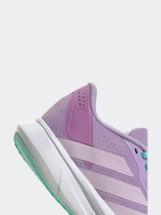 adidas Purple Duramo SL Lace Running Junior Trainers - Image 9 of 9