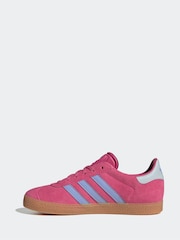 adidas Originals Pink Gazelle J Trainers - Image 2 of 9