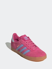 adidas Originals Pink Gazelle J Trainers - Image 3 of 9