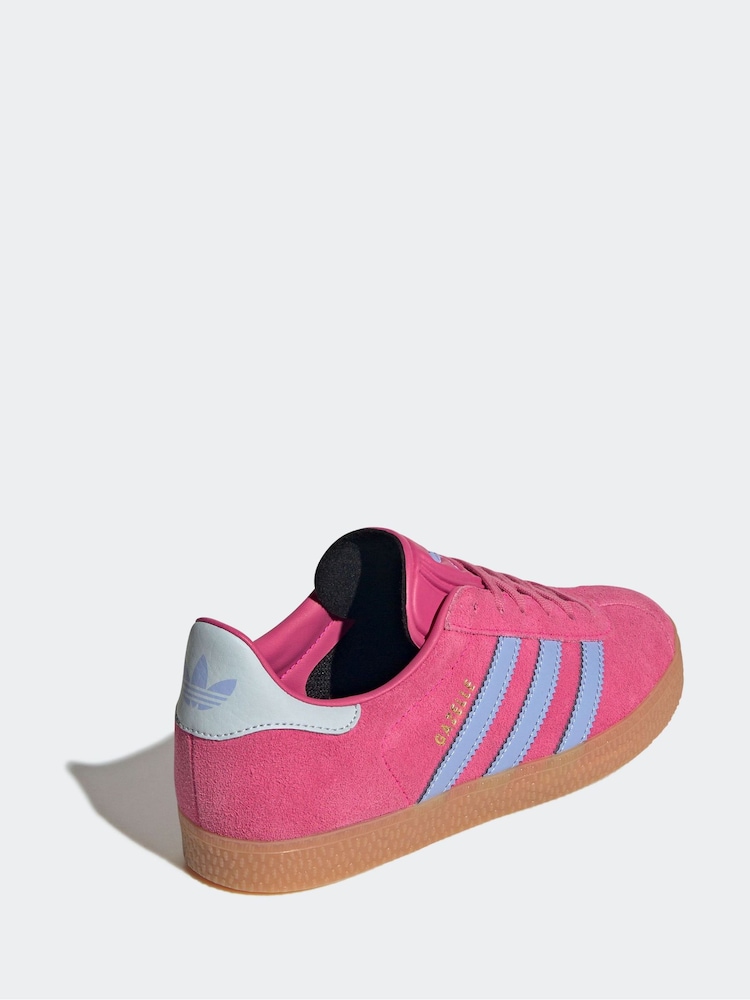adidas gazelle silver green womens Adidas Gazelle In Pink Green For Junior