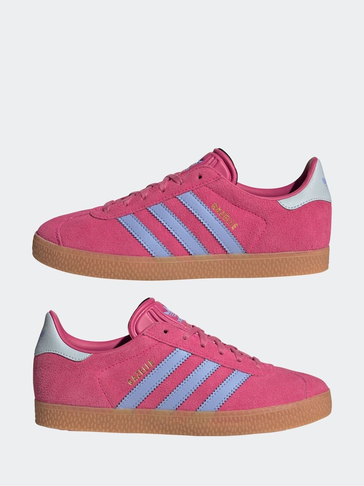 adidas gazelle silver green womens adidas Originals Girls Gazelle main image 1