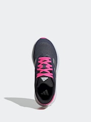 adidas Navy/Pink Duramo Juniors Running Shoes - Image 6 of 9