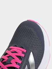adidas Navy/Pink Duramo Juniors Running Shoes - Image 8 of 9