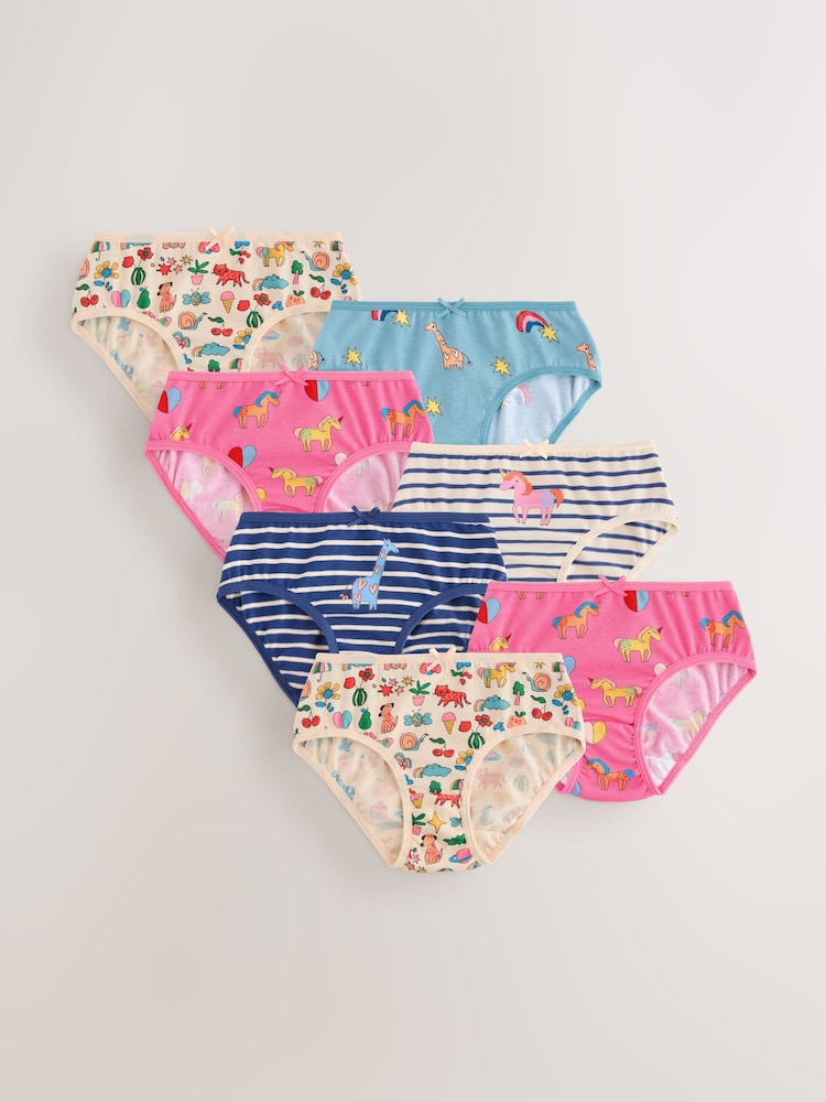 Stripe Unicorn - Slips 7er-Pack (1,5–12 Jahre) - Bild 1 von 11