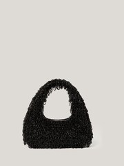 Jigsaw Black Mini Tay Beaded Bag - Image 2 of 6