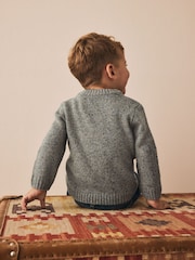 Grey Car Knitted Jumper (3mths-7yrs) - Image 2 of 7