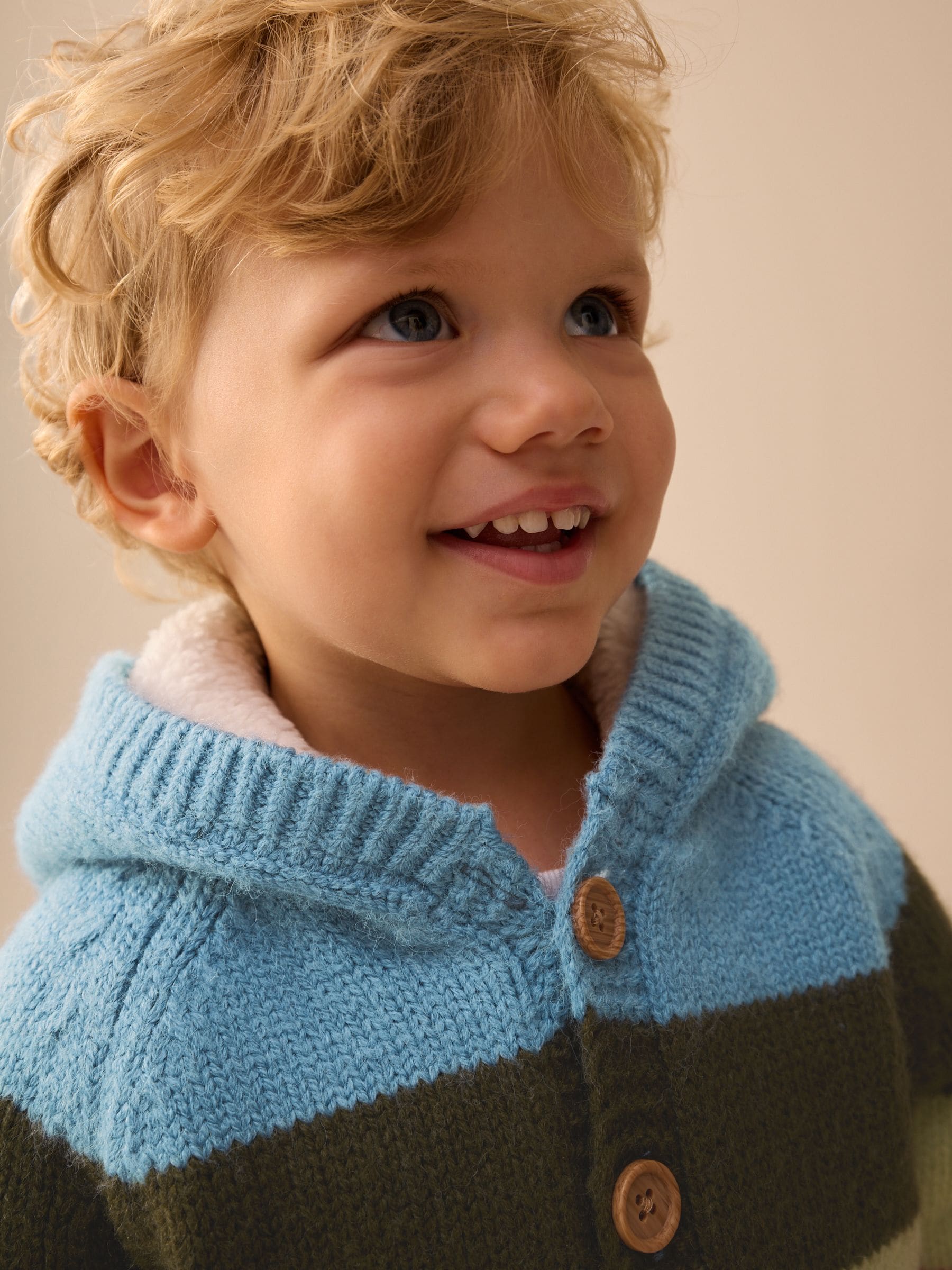 Buy Multi Bright Stripe Character Cardigan (3mths-7yrs) from Next