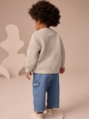 Neutral Bears Character Cardigan (3mths-7yrs) - Image 3 of 8