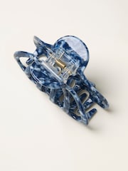 FatFace Blue Cut Out Claw Clip - Image 2 of 2