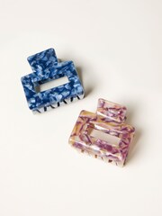 FatFace Multi 2 Pack Claw Clips - Image 2 of 2