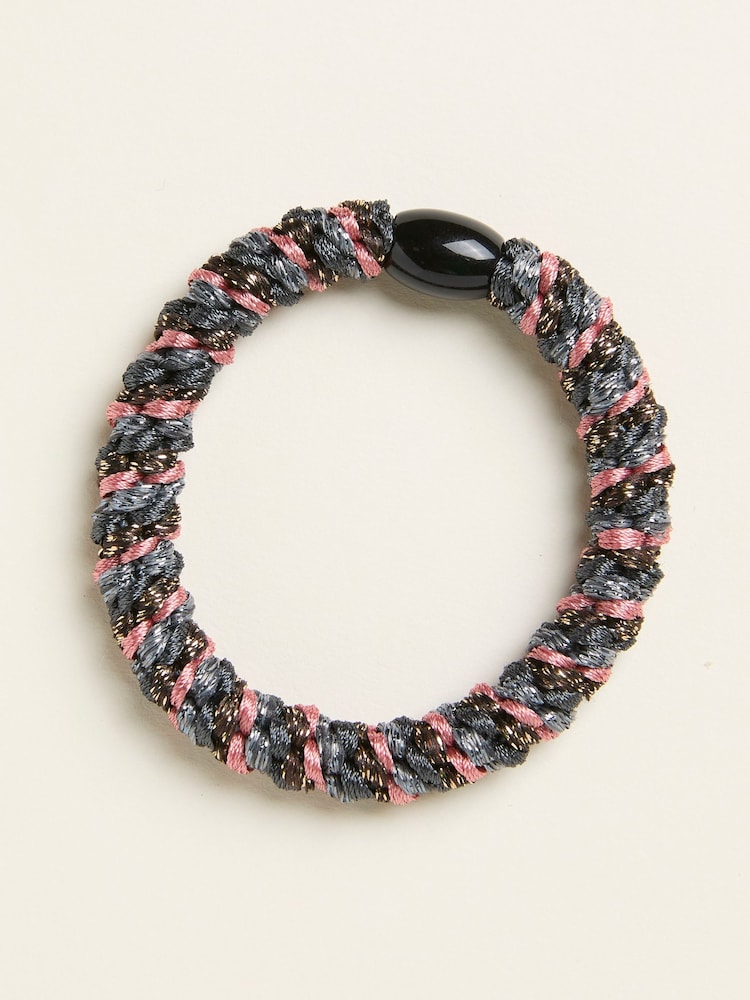 FatFace Navy Twist Hair Tie - Image 1 of 2 FatFace Navy Twist Hair Tie - Image 1 of 2