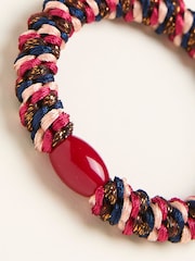 FatFace Red Twist Hair Tie - Image 2 of 2