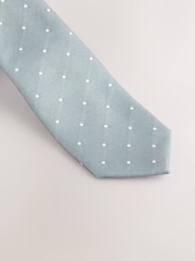 Green Tie and Pocket Square Set - Image 3 of 4