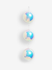 3 Pack XL Disco Ball Christmas Baubles - صورة 4 من 4