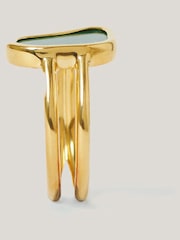 Jigsaw Gold Tone Vermeil Ring - Image 2 of 5