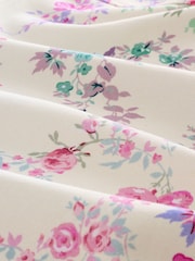 Shabby Chic by Rachel Ashwell® Ecru Garland Hearts Wide Leg Joggers - Imagem 6 de 7