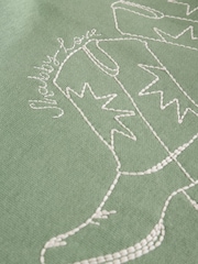 Moletom Cowgirl Bordado verde Shabby Chic by Rachel Ashwell® - Imagem 6 de 7
