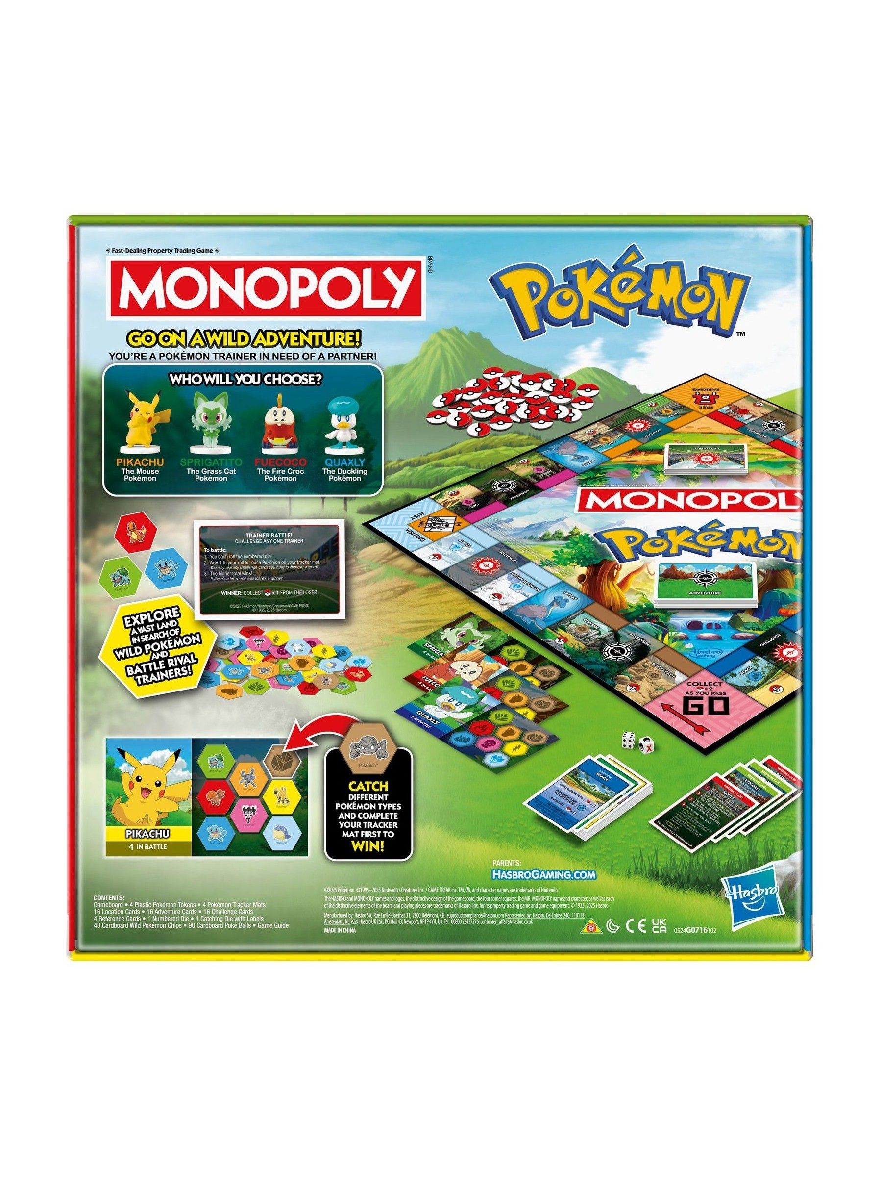 Buy Hasbro Monopoly Pokemon from the Next UK online shop